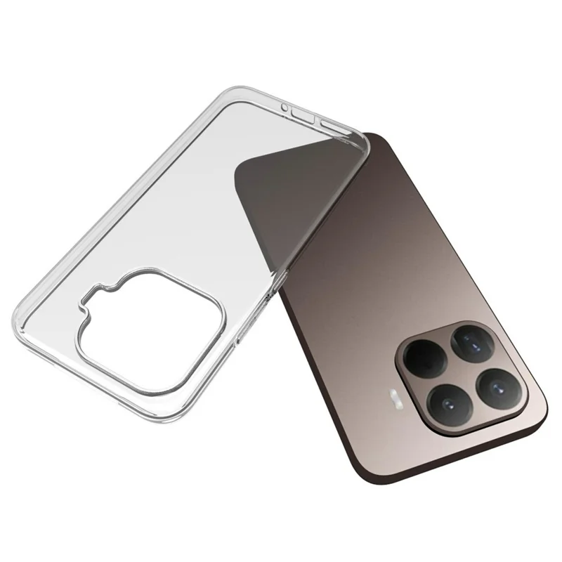 Für Xiaomi 17T Pro Hülle wasserfest TPU Handy-Rückseite – Transparent