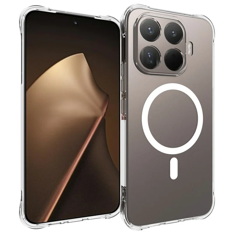 Compra al por mayor para carcasa magnética Xiaomi 17T Pro, funda trasera transparente de TPU anti-caída