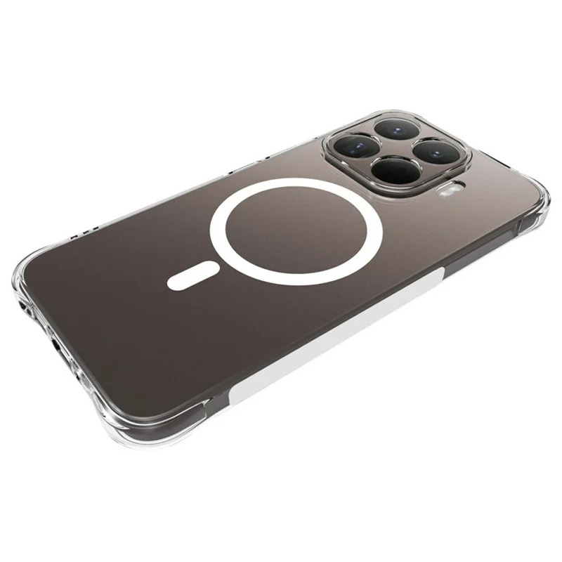 Compra al por mayor para carcasa magnética Xiaomi 17T Pro, funda trasera transparente de TPU anti-caída