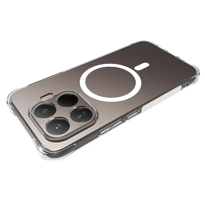 Compra al por mayor para carcasa magnética Xiaomi 17T Pro, funda trasera transparente de TPU anti-caída