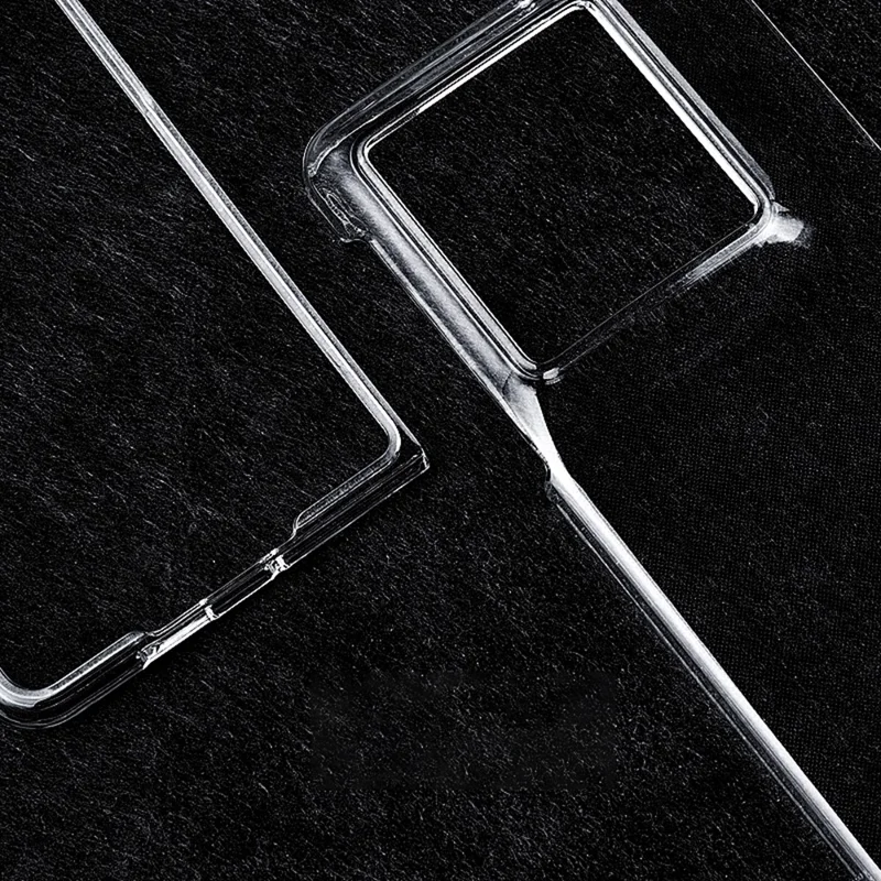 Coque transparente pour Motorola Razr Fold 5G, housse rigide en PC résistante aux chutes