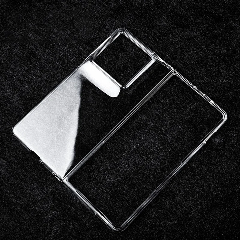 Coque transparente pour Motorola Razr Fold 5G, housse rigide en PC résistante aux chutes
