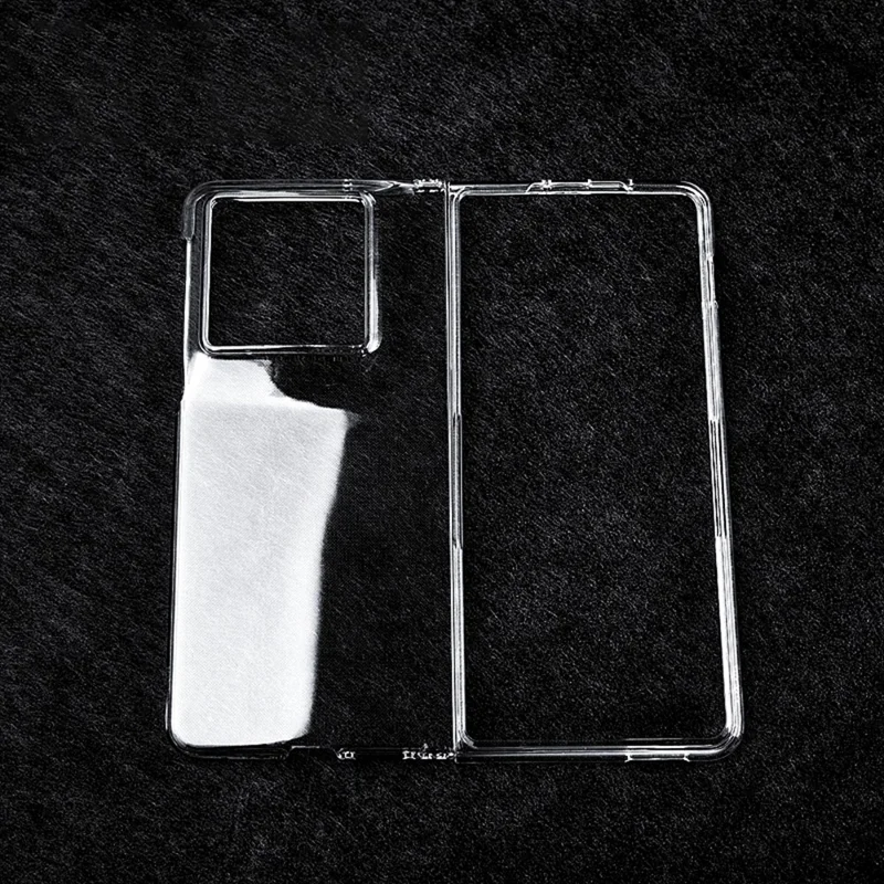 Coque transparente pour Motorola Razr Fold 5G, housse rigide en PC résistante aux chutes