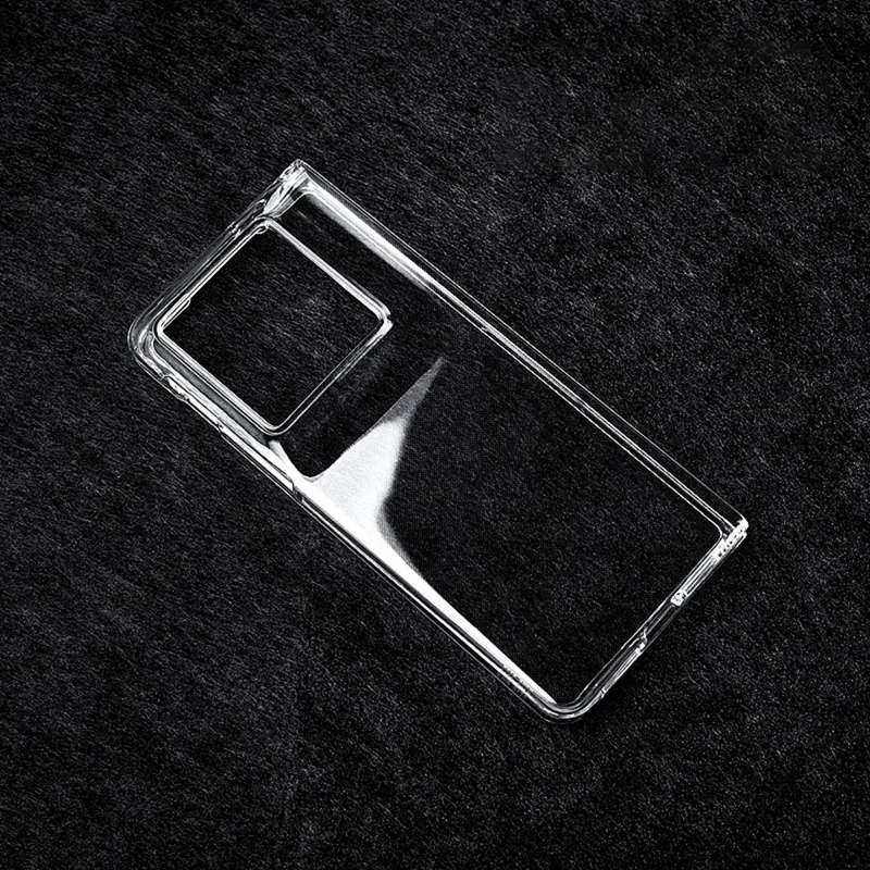 Coque transparente pour Motorola Razr Fold 5G, housse rigide en PC résistante aux chutes