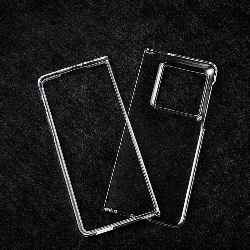 Coque transparente pour Motorola Razr Fold 5G, housse rigide en PC résistante aux chutes