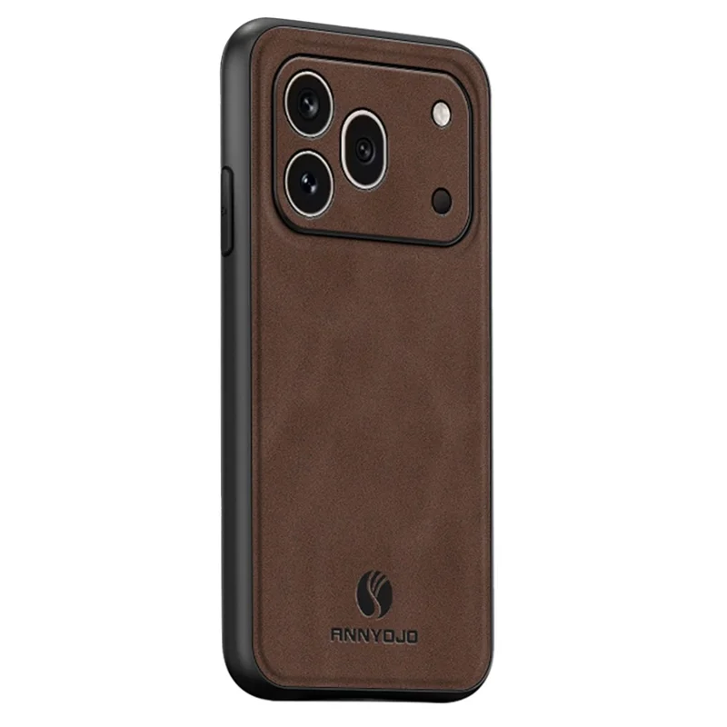 ANNYOJO чехол для Honor 600 Pro 5G из искусственной кожи PU + PC + TPU, защита от падений, задняя крышка - Кофе