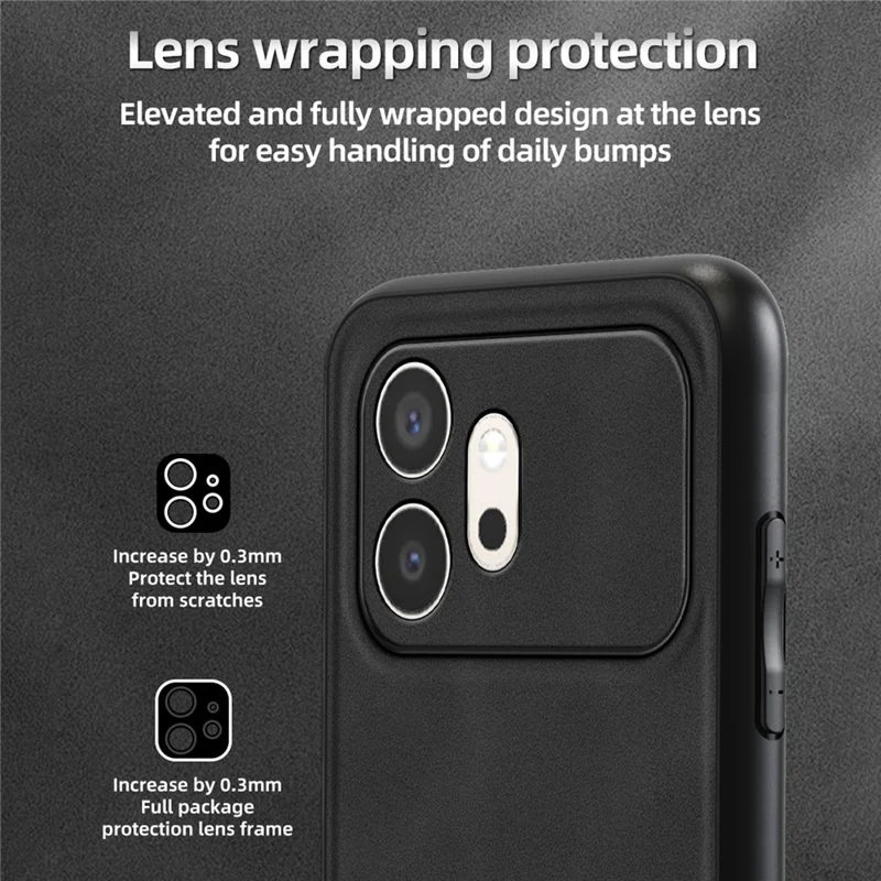 ANNYOJO For Honor 600 5G Phone Case PU Leather + PC + TPU Anti Drop Phone Back Cover - Green