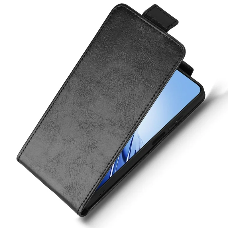 Etui do Blackview Wave 10 z uchwytem, z magnesem, pionowe etui skórzane z uchwytem na kartę - Czarny