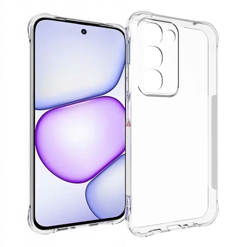 Capa TPU para Realme C100 4G, Capa Transparente Antiderrapante e à Prova de Quedas