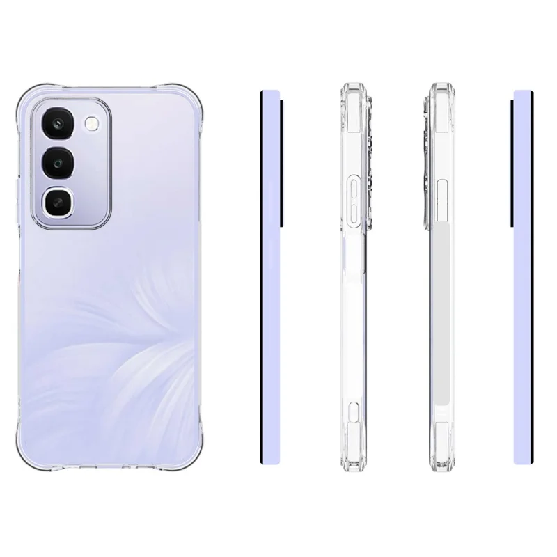 Capa TPU para Realme C100 4G, Capa Transparente Antiderrapante e à Prova de Quedas