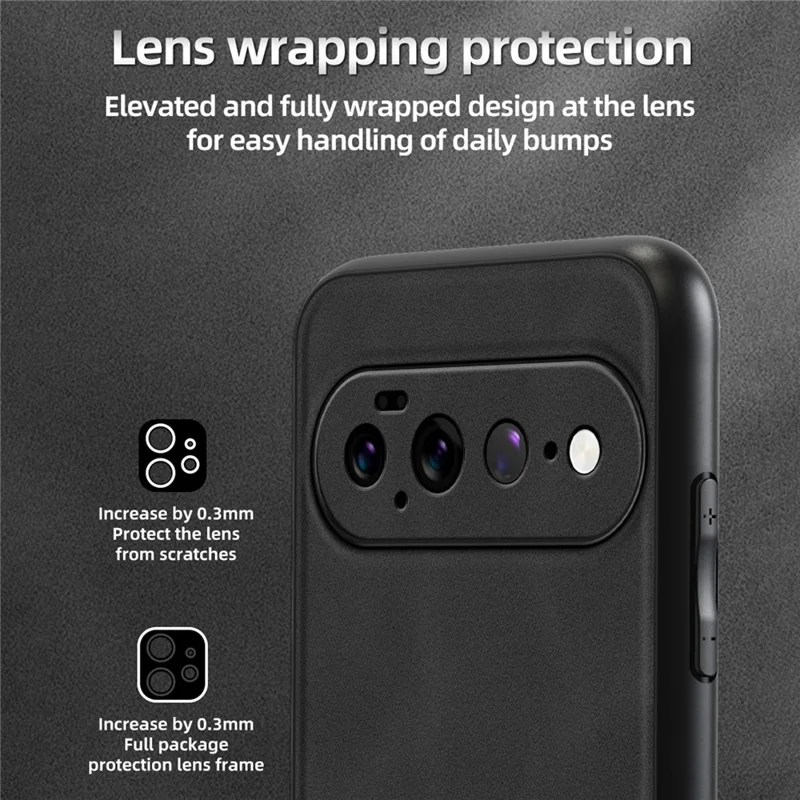 ANNYOJO чехол для Google Pixel 11 Pro XL, чехол из искусственной кожи PU + PC + TPU, защита от падений, задняя крышка - кофе