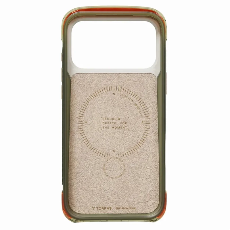 TORRAS Ostand Q3 Air Pro Series for iPhone 17 Pro Magnetic Case Rotating Kickstand Shockproof PC + TPU Phone Cover - Alpine Marble