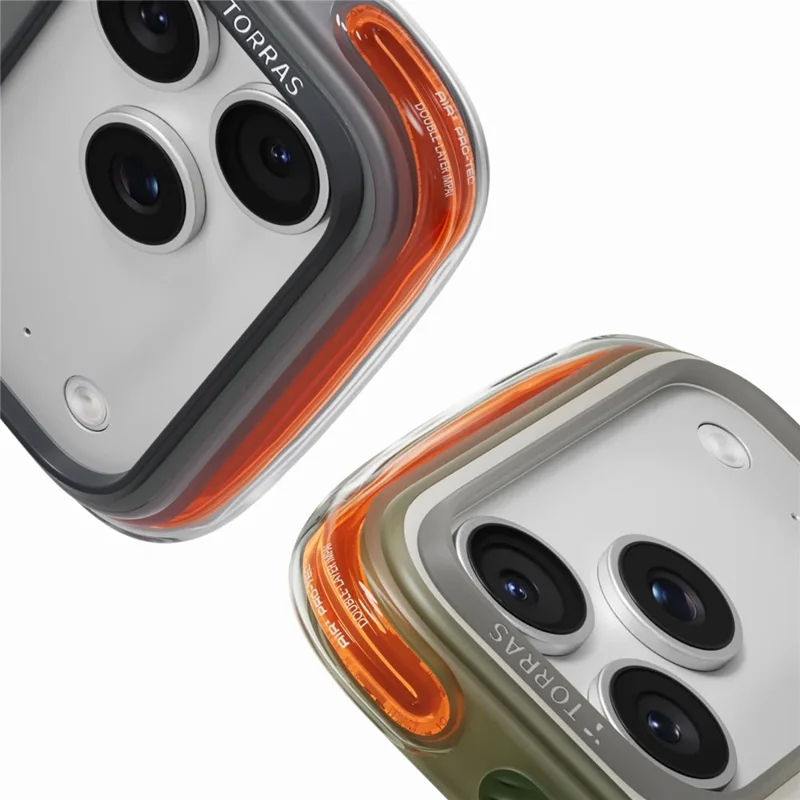 TORRAS Ostand Q3 Air Pro Series for iPhone 17 Pro Magnetic Case Rotating Kickstand Shockproof PC + TPU Phone Cover - Alpine Marble