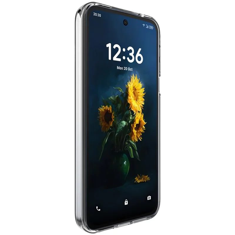 IMAK Série UX-10 pour TCL NxtPaper 70 Pro 5G Étui de Téléphone Transparent Arrière Souple en TPU - Transparent