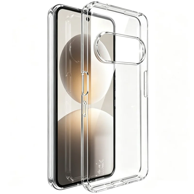 IMAK UX-10 Serie voor Natural AI Telefoon Hoesje Zachte TPU Mobiele Achterkant - Transparant