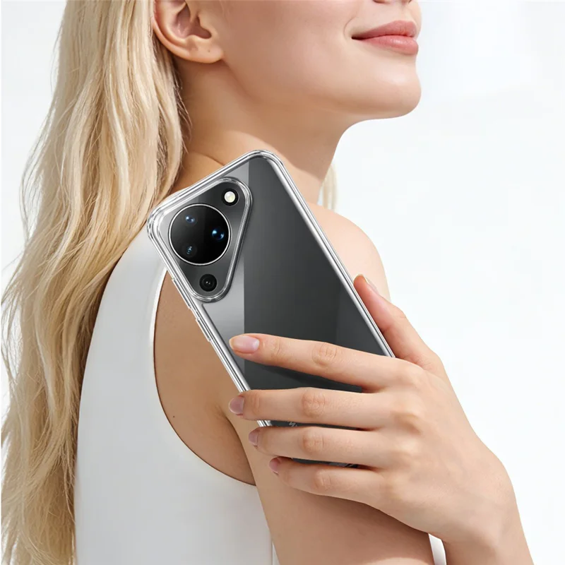 IMAK UX-10 Seria Na Obudowę Tylną Telefonu Huawei Pura 90 Miękka Obudowa TPU - Przezroczysta