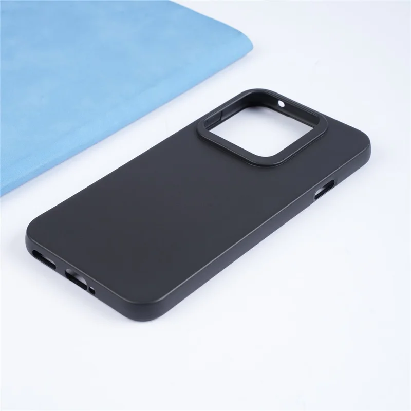 Obudowa na Motorola Edge (2026) odporna na wstrząsy, 1,2 mm, matowa obudowa z TPU - Czarna