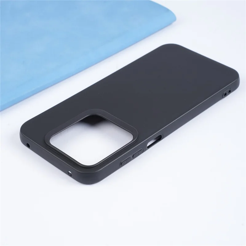 Obudowa na Motorola Edge (2026) odporna na wstrząsy, 1,2 mm, matowa obudowa z TPU - Czarna