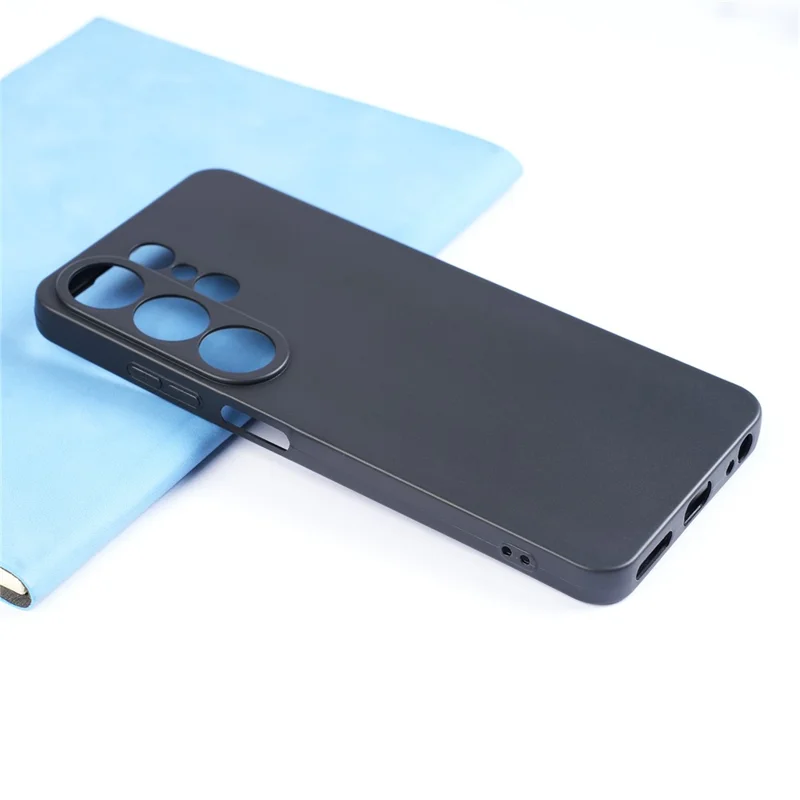 Engrosförsäljning av Oukitel C26-fodral med exakta utskärningar, 1,2 mm TPU, matt mobilhölse - Svart