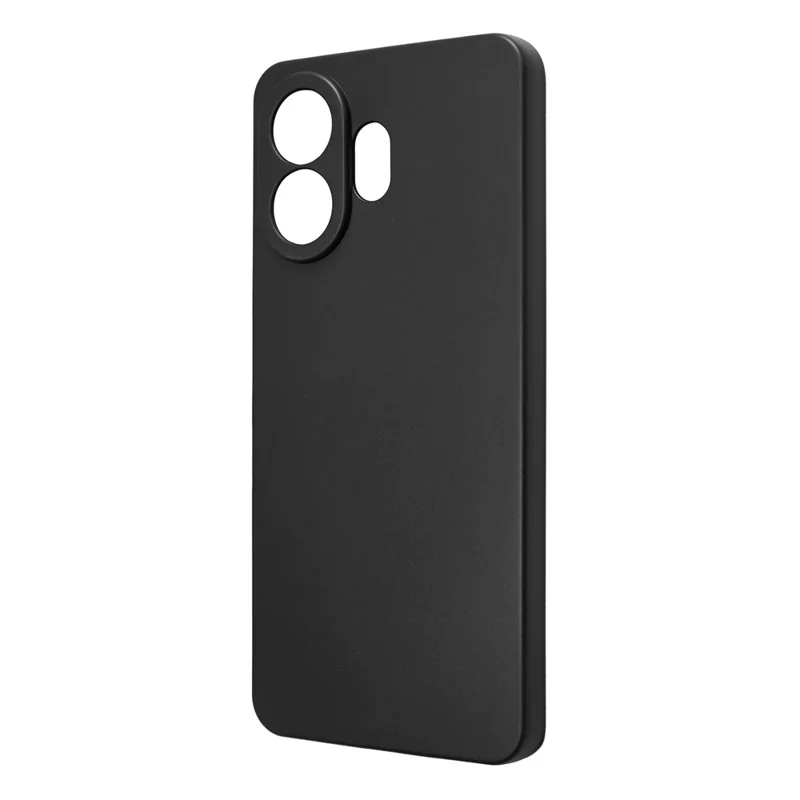 For TCL NxtPaper 70 Pro 5G Candy Color Phone Shell Matte TPU Phone Case Soft Smartphone Back Covering Cover - Black