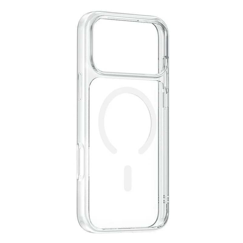 MCDODO PC-1821 for iPhone 17 Pro Magnetic Case PC + TPU Protective Phone Cover - Transparent