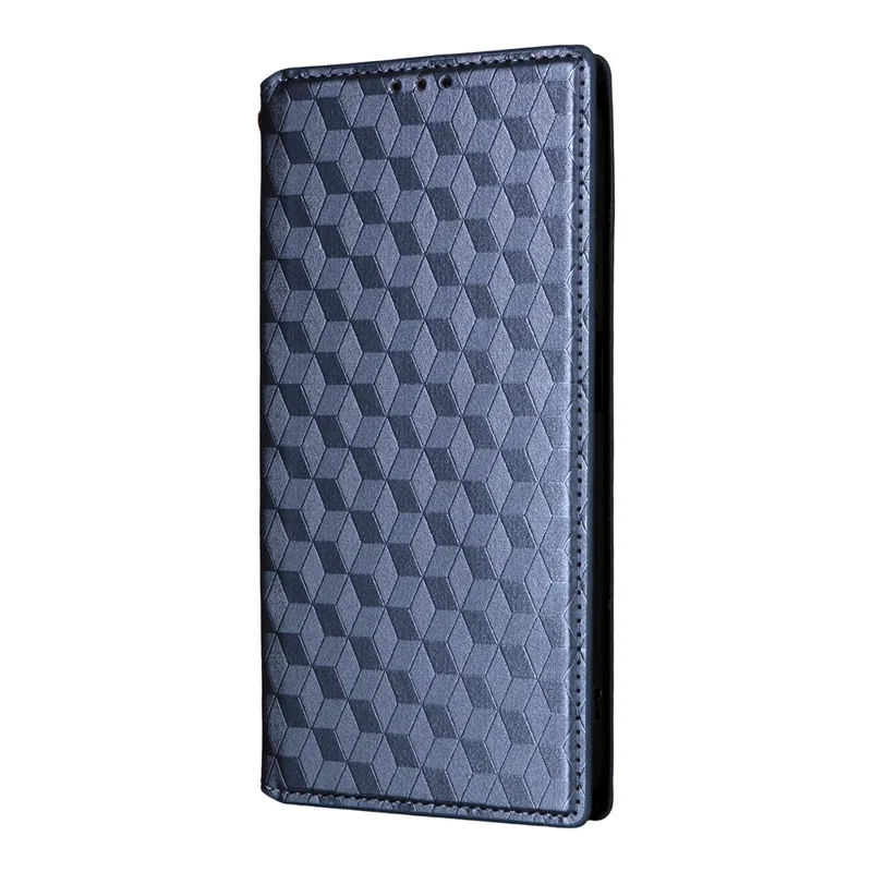For Huawei nova 15 Pro 5G / nova 15 Ultra 5G Case Wallet Rhombus Imprinted PU Leather Phone Cover - Blue
