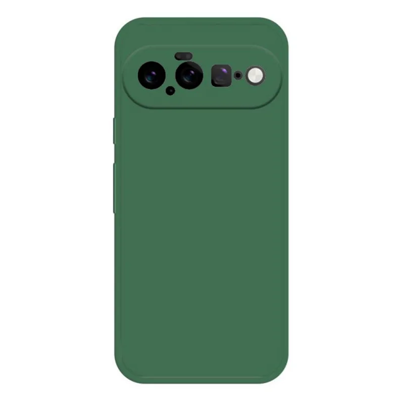 For Google Pixel 11 TPU Case Straight Edge Protection Phone Cover - Midnight Green