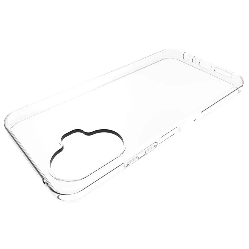 For TCL K70 Nxtpaper 5G Case Modstand mod vandmærker TPU Telefon Bagdæksel - Transparent