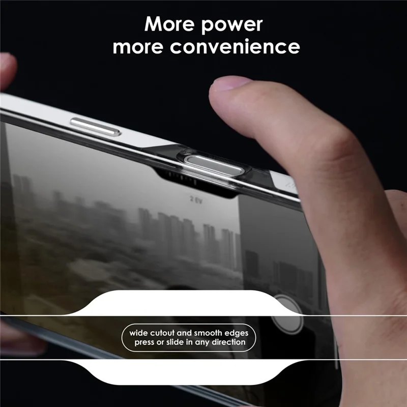 AULUMU A17 For iPhone 16 Pro Shockproof Case PC + TPU Phone Cover with Aluminum Alloy Camera Frame - White