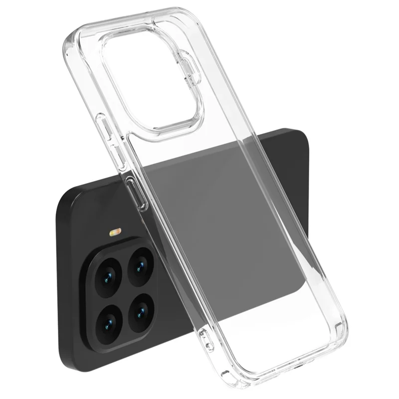 LEREACH TOC Series for Xiaomi 17T Pro Case TPU + Acrylic Phone Cover - Transparent
