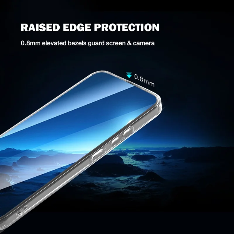 LEREACH TOC Series for Xiaomi 17T Pro Magnetic Case TPU + Acrylic Phone Cover - Transparent
