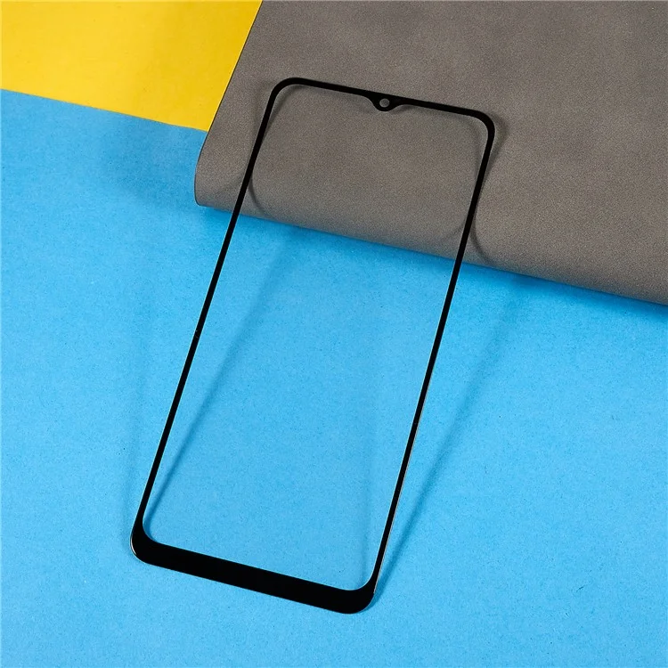 For Samsung Galaxy A04 4G (164.4 x 76.3 x 9.1 mm) A045 Front Screen Glass Lens Replacement Part (without Logo)