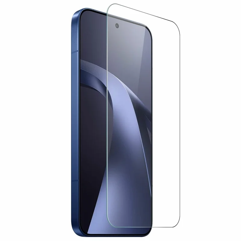 NORTHJO For Xiaomi 17T Pro Case Soft TPU Clear Phone Cover with Tempered Glass Screen Protector - Transparent