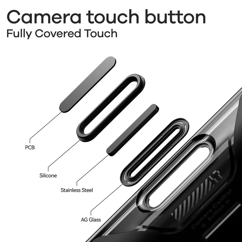 AULUMU A17 for iPhone 17 Pro Magnetic Case Glow in the Dark Design TPU IMD Phone Cover - Grey