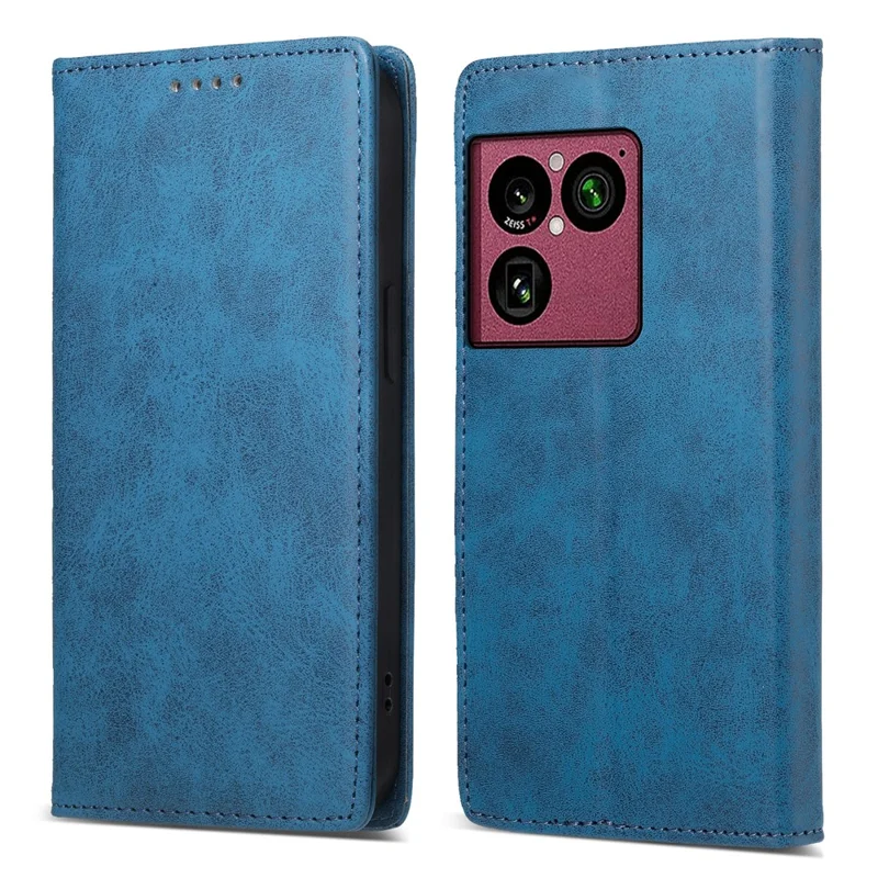 For Sony Xperia 1 VIII Wallet Case RFID Blocking PU Leather Phone Cover - Blue