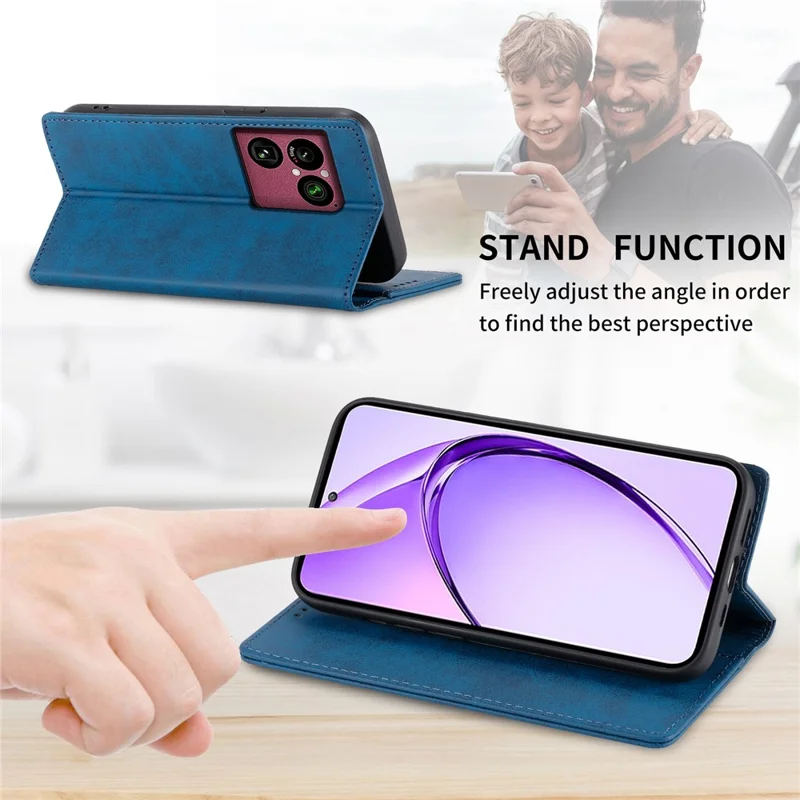 For Sony Xperia 1 VIII Wallet Case RFID Blocking PU Leather Phone Cover - Blue