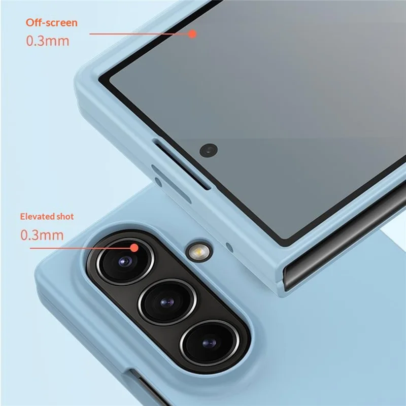 For Samsung Galaxy Z Fold8 Ultra Case Skin-Touch Texture Hard PC Folding Phone Cover - Black