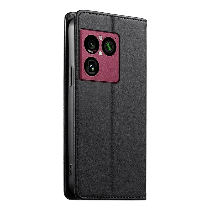 Чехол-кошелек с подставкой для Sony Xperia 1 VIII, комбинированный чехол из ТПУ и искусственной кожи, черный