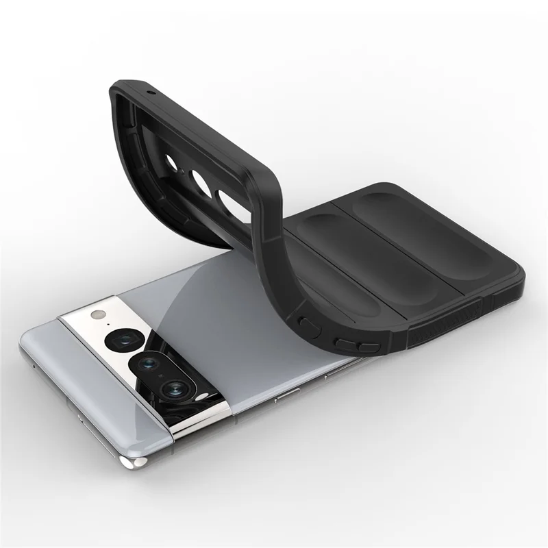 Funda protectora para teléfono Anti-drop para Google Pixel 7 Pro 5G, de TPU suave y resistente al impacto, cubierta posterior para smartphone - Blanco