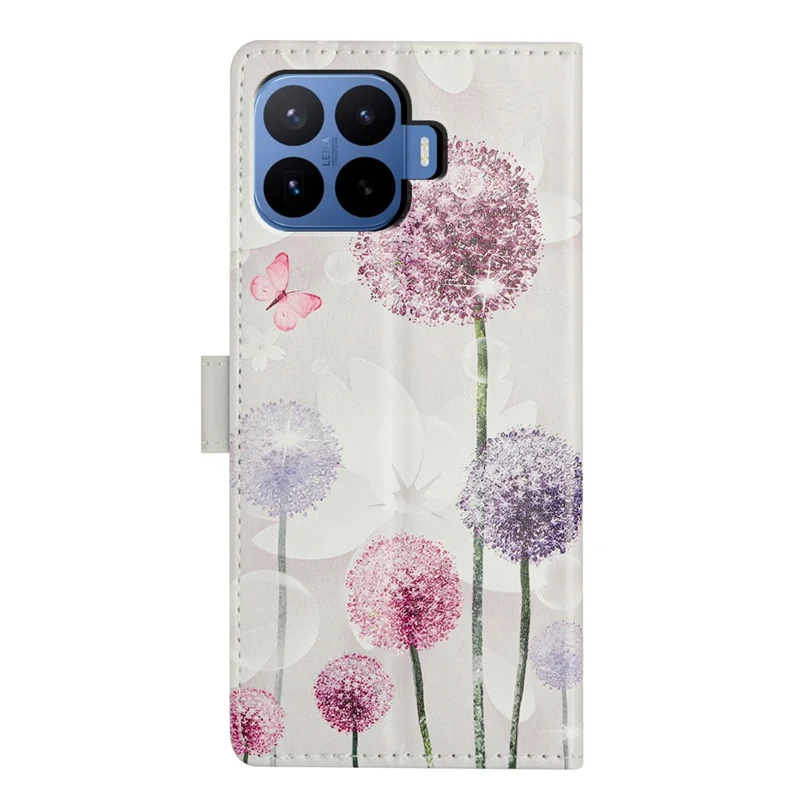 For Xiaomi 17T Pro Case Pattern Printing Wallet Stand Flip Leather Phone Cover with Strap - Dandelion