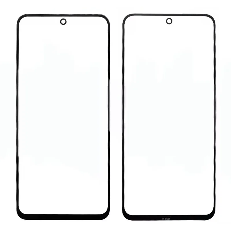 Lente de cristal frontal para Honor X6c 4G + pieza adhesiva OCA (sin logotipo)