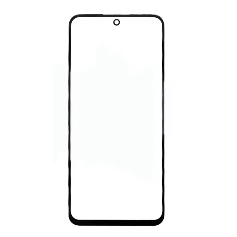 Lente de cristal frontal para Honor X6c 4G + pieza adhesiva OCA (sin logotipo)