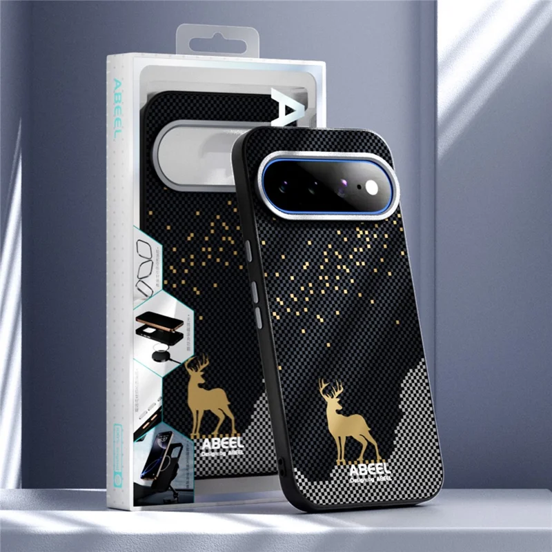 ABEEL för Google Pixel 11 / Pixel 11 Pro Magnetisk Skal Ultra Slim PC TPU Telefonbakdel - Älg