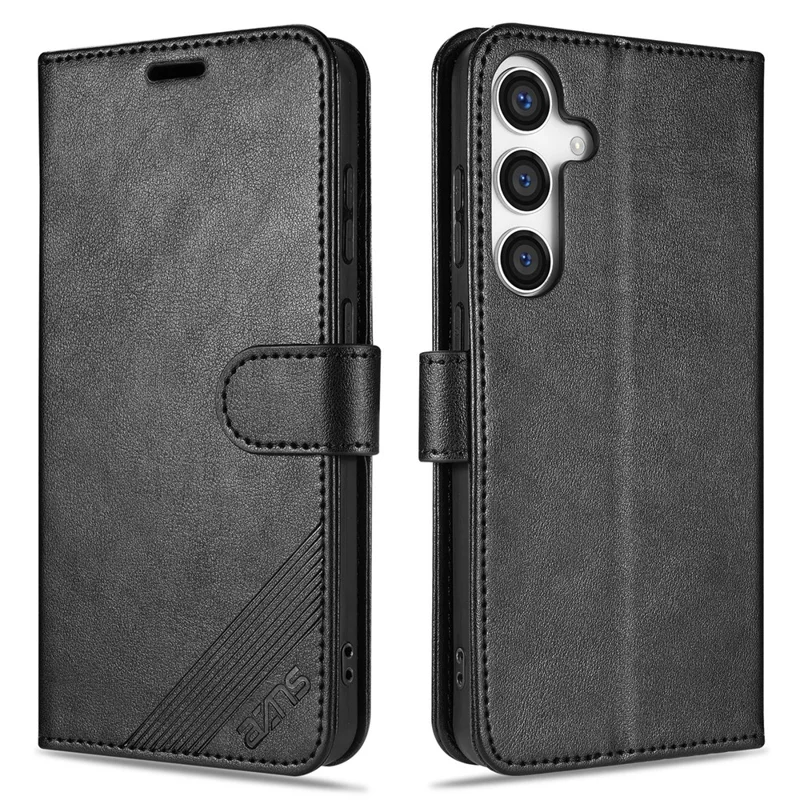AZNS Custodia per Samsung Galaxy S26 FE Anti-Graffio con Supporto Portafoglio in Pelle PU - Nero