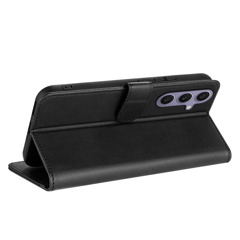 AZNS til Samsung Galaxy S26 FE Case PU-læder Wallet telefonbeskytning - Sort