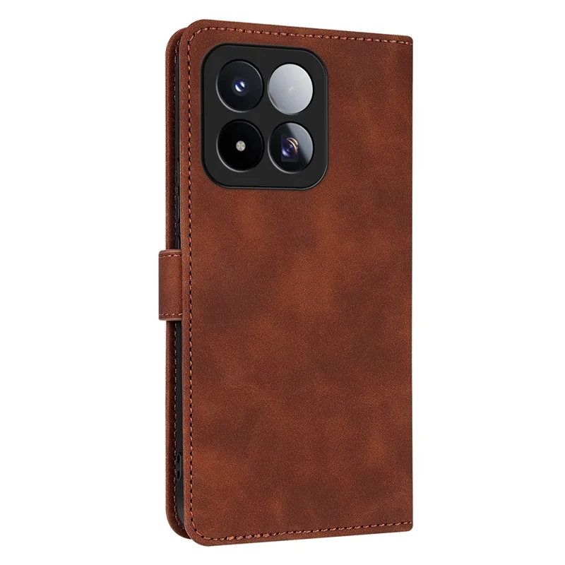 AZNS Für Xiaomi 17 Max Hülle PU-Leder Brieftaschen-Handytasche - Braun