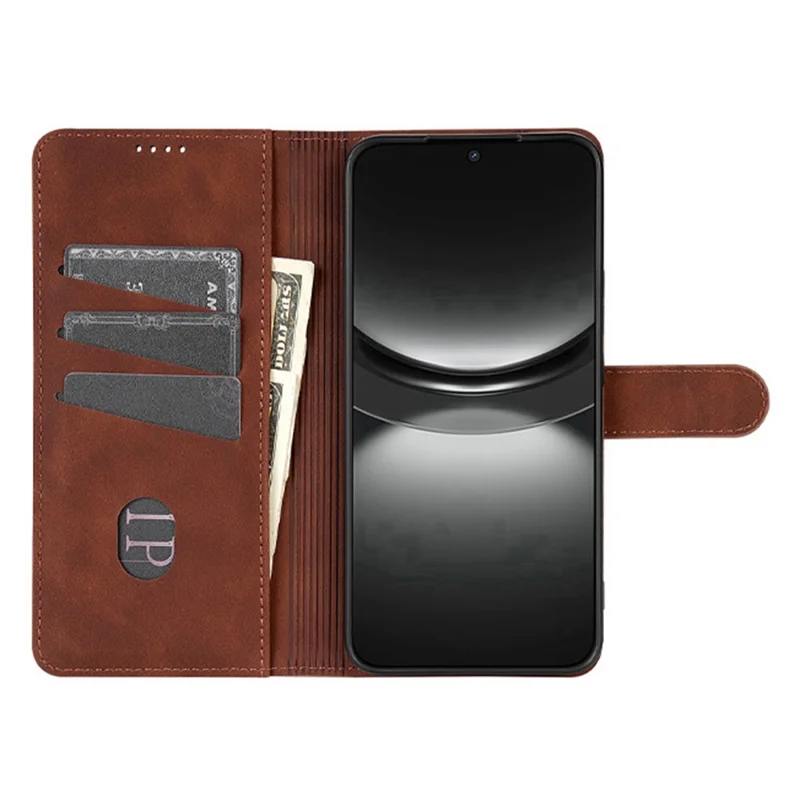 AZNS Für Xiaomi 17T Pro Tasche PU-Leder Brieftasche Handyhülle - Braun