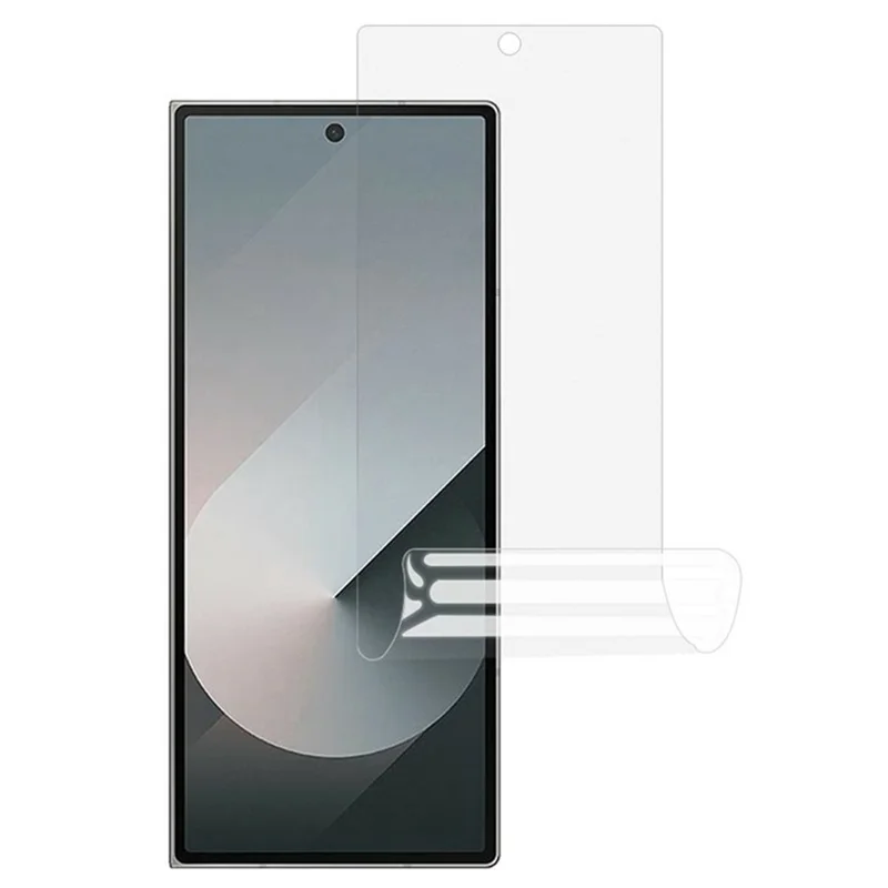 Coque magnétique TPU+PC pour Samsung Galaxy Z Flip8 avec 2 films en verre trempé pour écran extérieur + 2 films hydrogel pour écran intérieur - Noir
