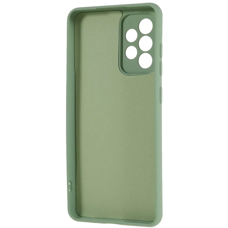 For Samsung Galaxy A13 4G Case Arc Edge 2.0mm TPU Protective Phone Cover - Green