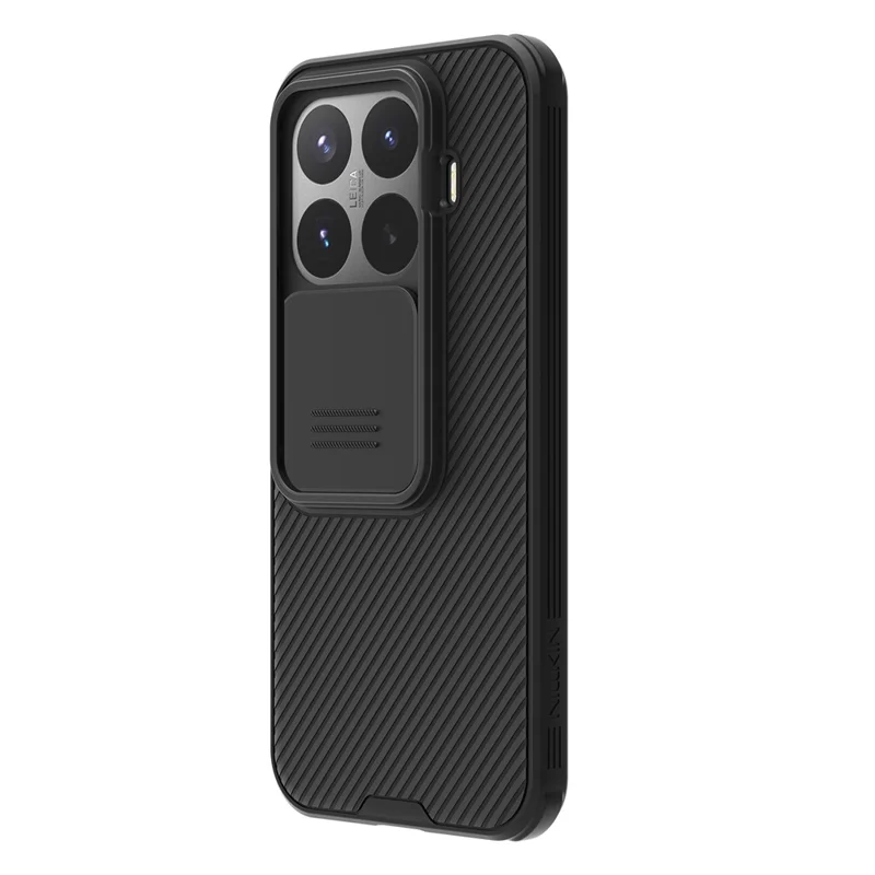 NILLKIN Camshield Pro-serie till Xiaomi 17T hårdskal av TPU + PC med kamerahäckla - Svart